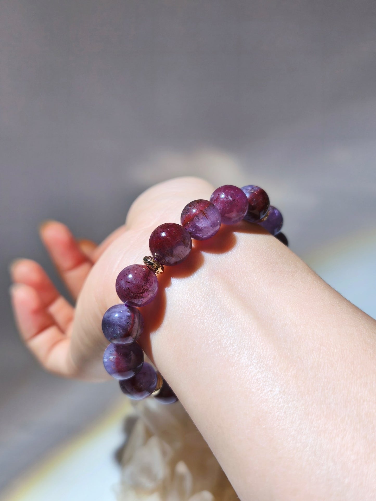 達碧茲 Trapiche crystal 紫鈦晶 極光23 極光水晶 極光天眼 天眼極光 auralite23 香港極光23 什麼是極光23