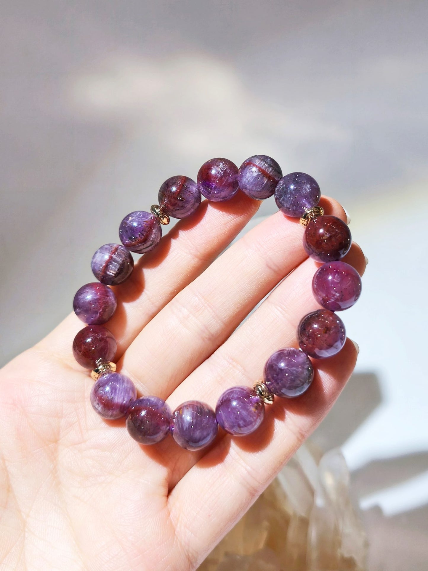 達碧茲 Trapiche crystal 紫鈦晶 極光23 極光水晶 極光天眼 天眼極光 auralite23 香港極光23 極光23功效