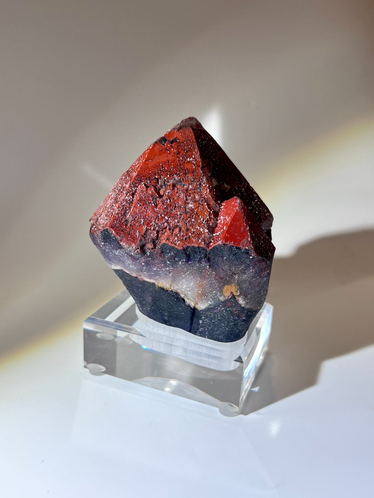 加拿大極光23原石 Auralite-23 骨幹權杖水晶標本空間淨化擺件