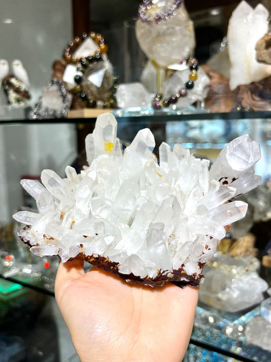 白晶簇 天然白水晶 淨化水晶 天然水晶