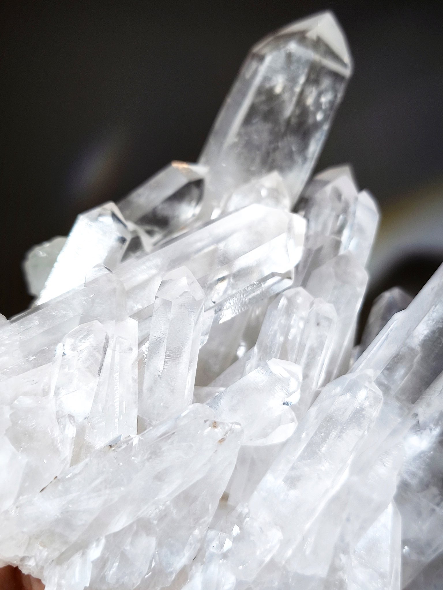 清透白晶簇 清透晶簇 水晶店 香港水晶店 香港水晶 白晶簇 淨化水晶 clear quartz cluster 天然晶簇 香港晶簇