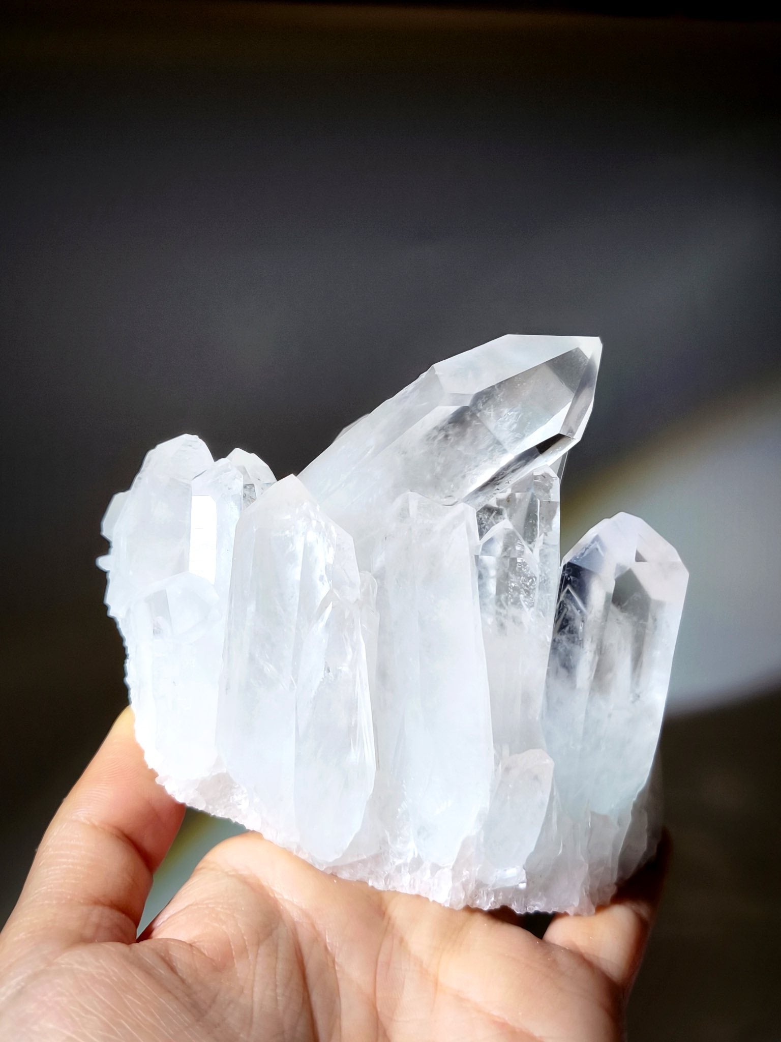 晶簇淨化 晶簇有什麼功效 水晶店 香港水晶店 香港水晶  淨化水晶 水晶原石 白晶簇 白晶簇 clear quartz cluster namucrystal