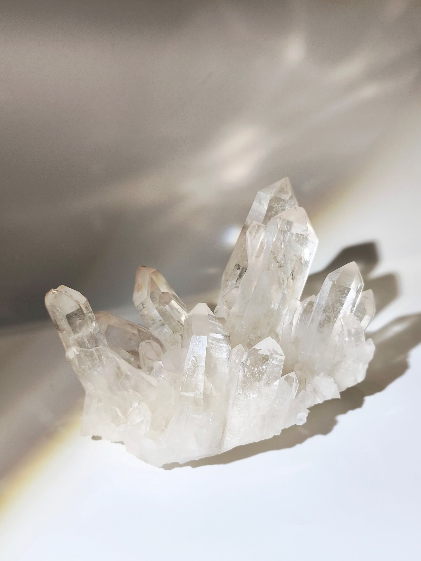 白晶簇 列姆水晶 雷姆利亞 列姆利亞水晶 雷姆水晶 晶簇 白水晶 淨化消磁 水晶原石 香港水晶店 淨化手串 lemurianquartz