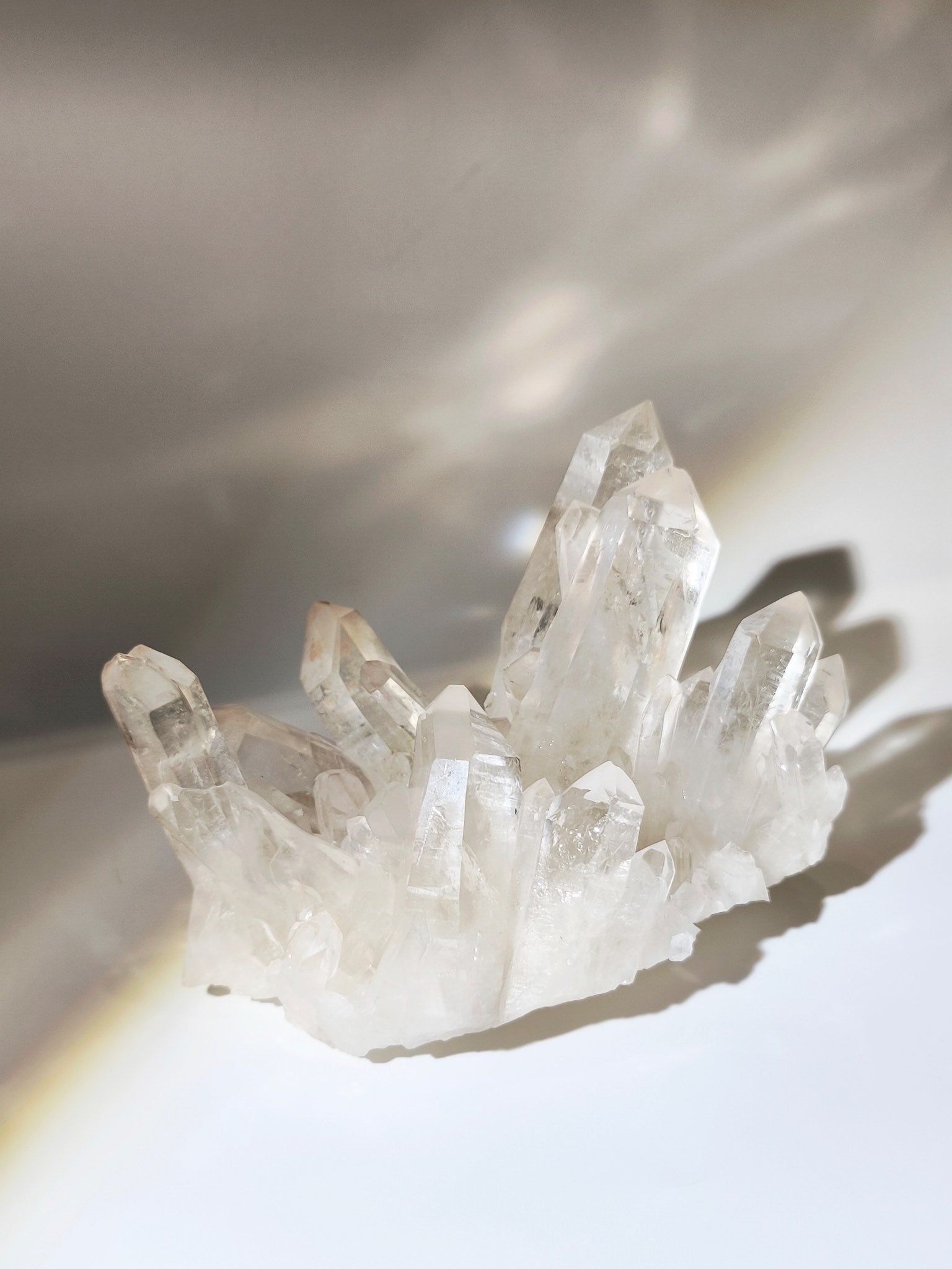 白晶簇 列姆水晶 雷姆利亞 列姆利亞水晶 雷姆水晶 晶簇 白水晶 淨化消磁 水晶原石 香港水晶店 淨化手串 lemurianquartz