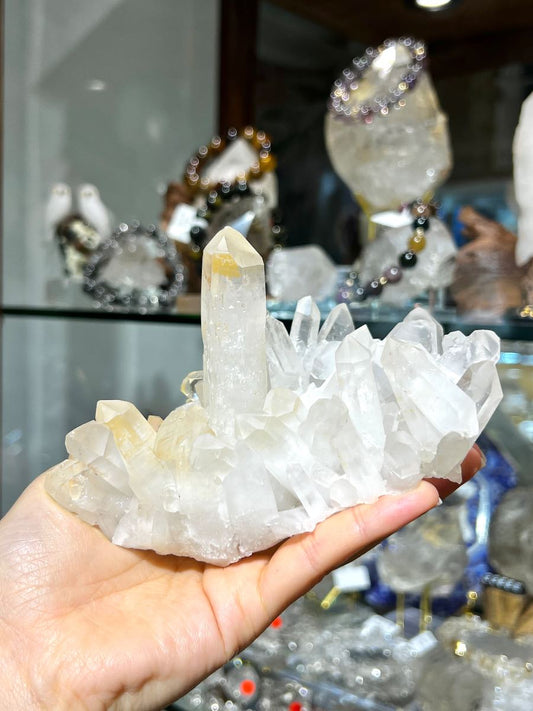 白晶簇 天然白水晶 淨化水晶 天然水晶