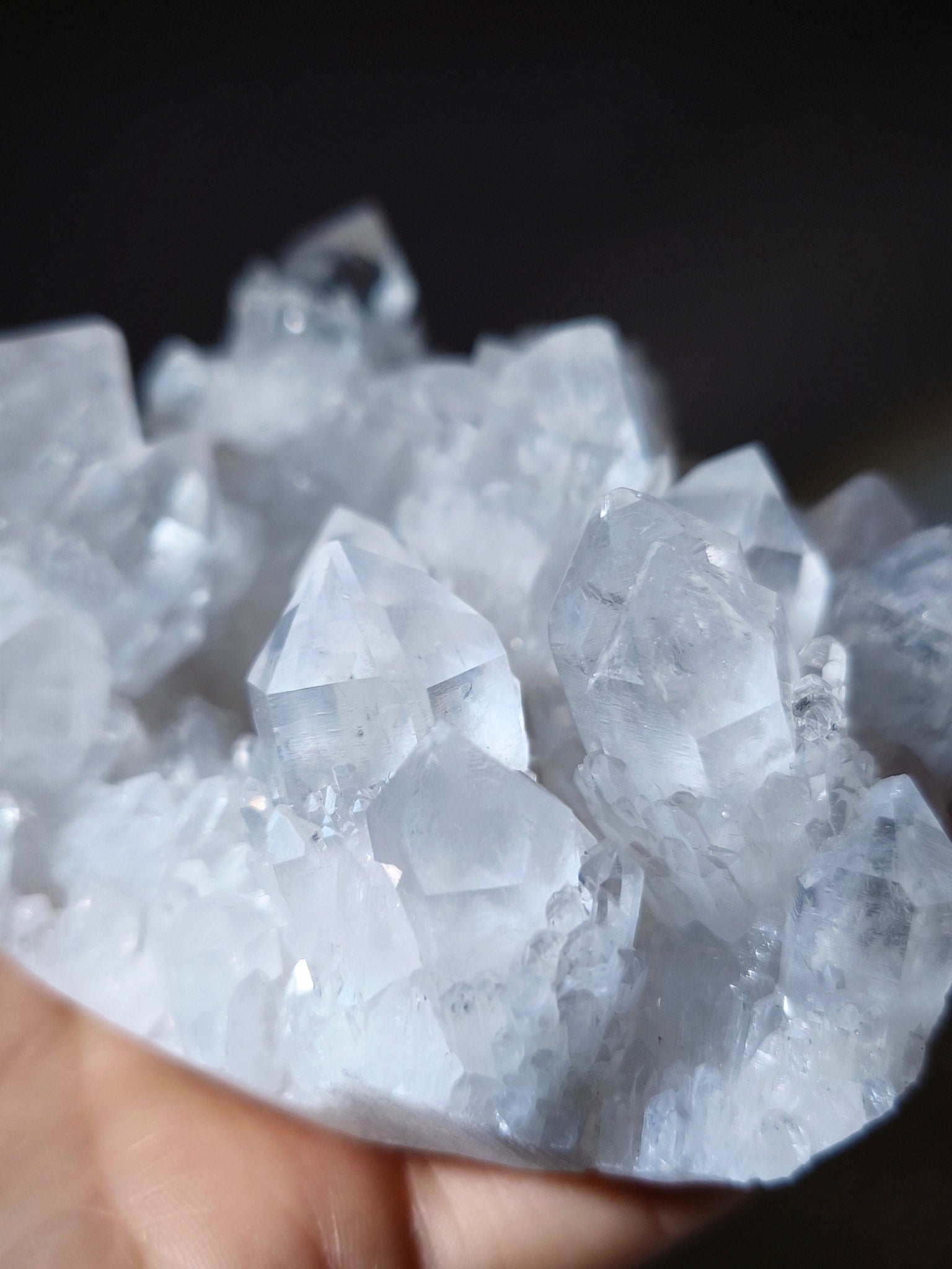 水晶 簇 白水晶 AAA級天然高透明度水晶六角柱YTZB2-118B02D 天然透明