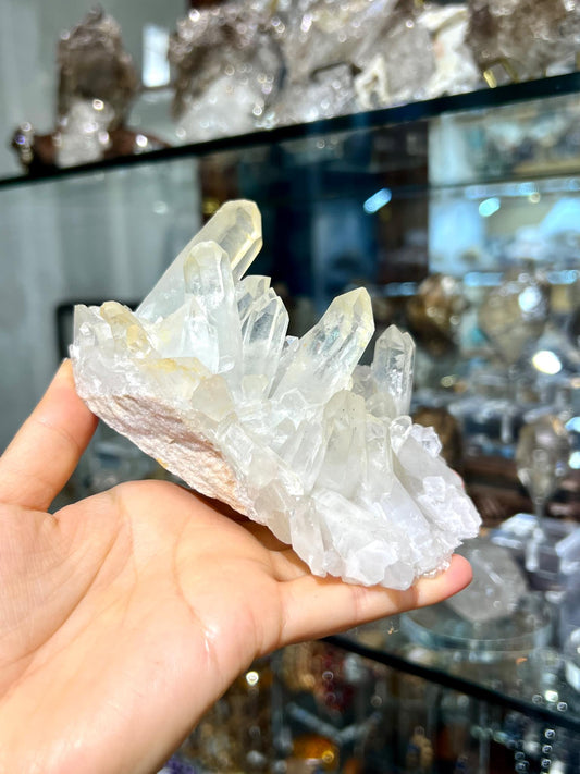 白晶簇 晶簇 水晶原石 白水晶 天然水晶 淨化水晶 白晶