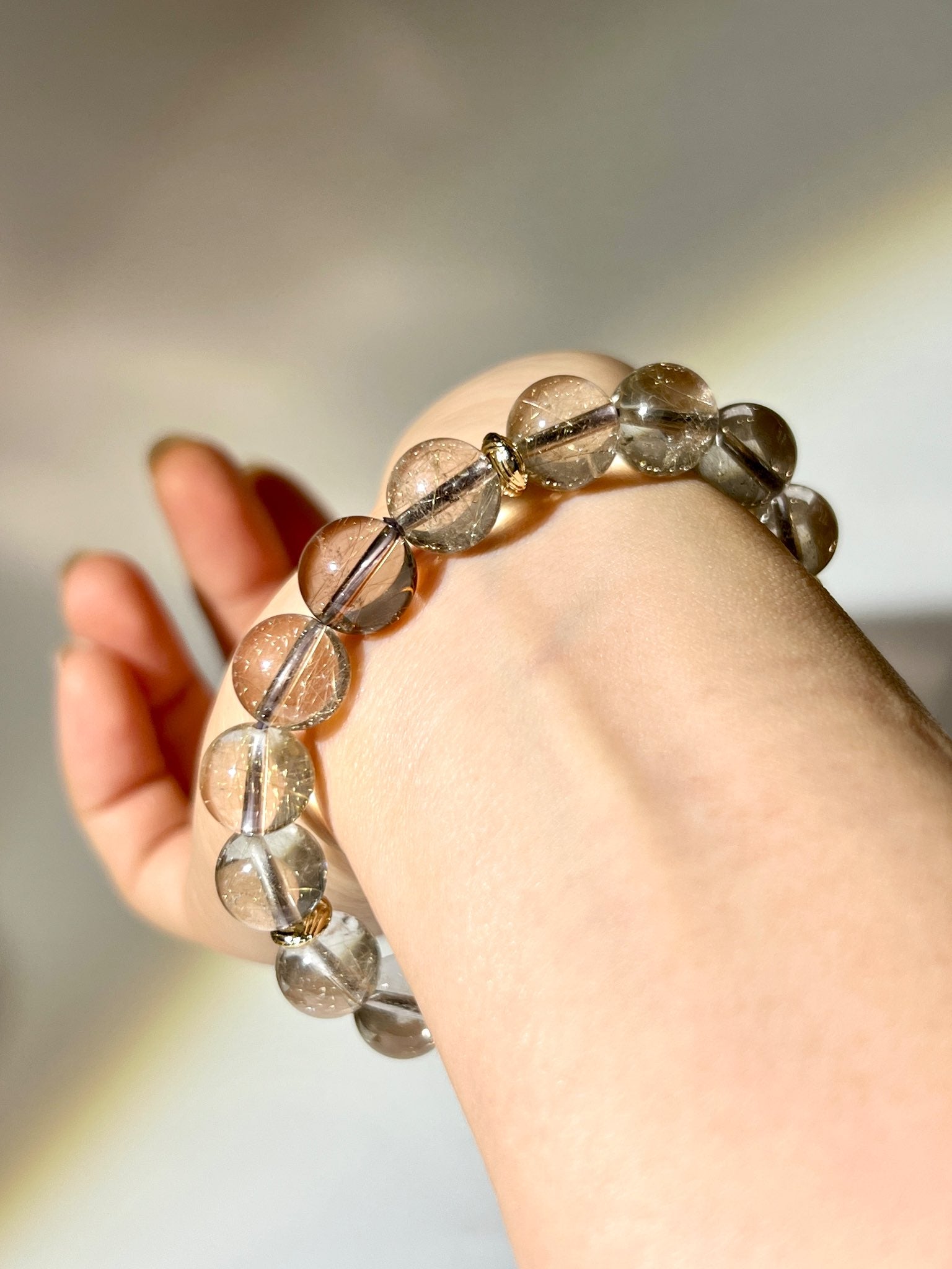 金髮晶是招財嗎 金髮晶五行是什麼 金髮晶 茶晶 香港水晶 