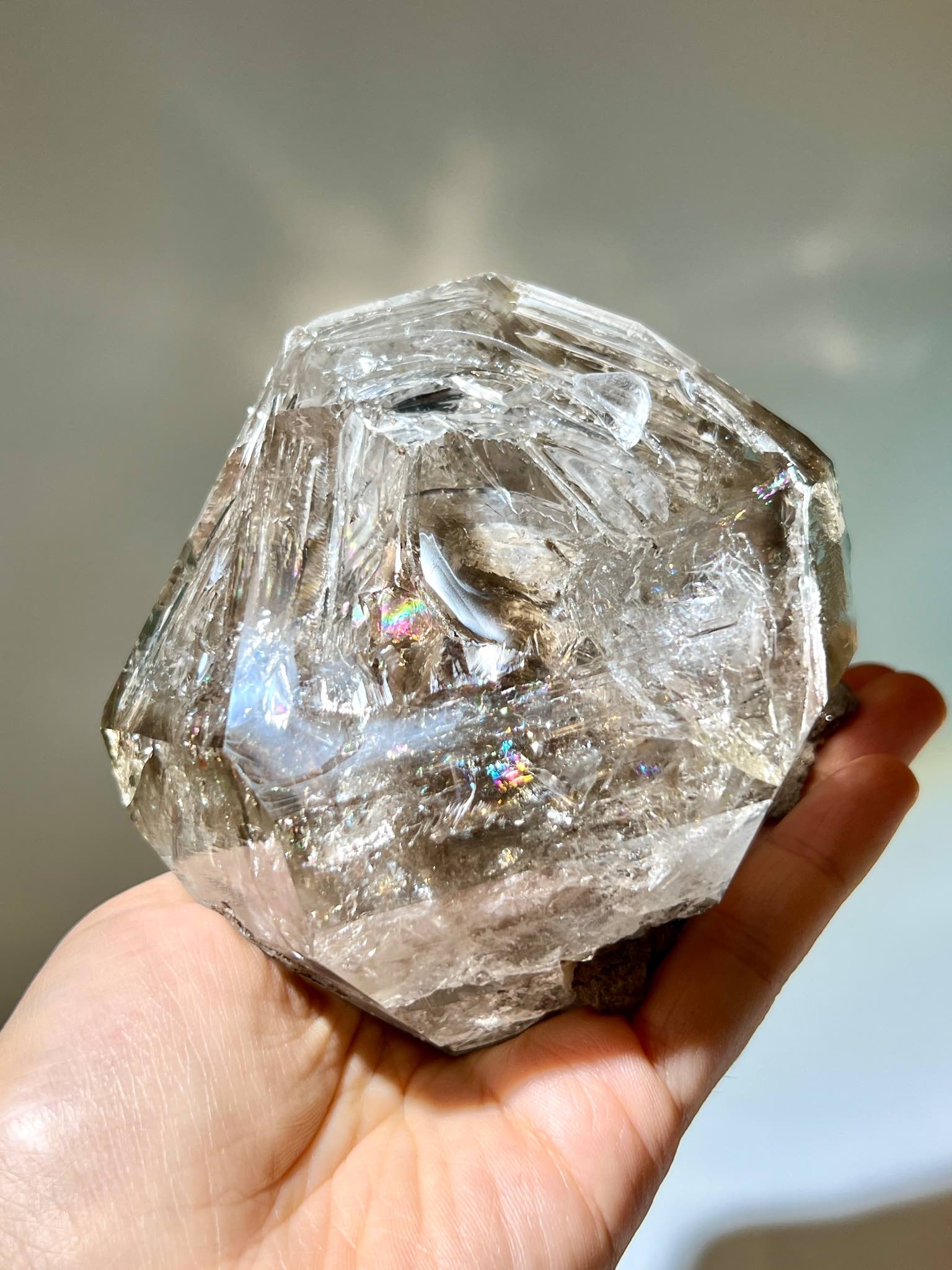 骸骨閃靈鑽 骸骨水晶 skeletal Herkimer diamond 美國閃靈鑽 赫基蒙閃靈鑽 閃靈鑽 香港閃靈鑽 白水晶 白晶 水晶 天然水晶 南無水晶 namucrystal 骸骨水晶 骸骨空窗 