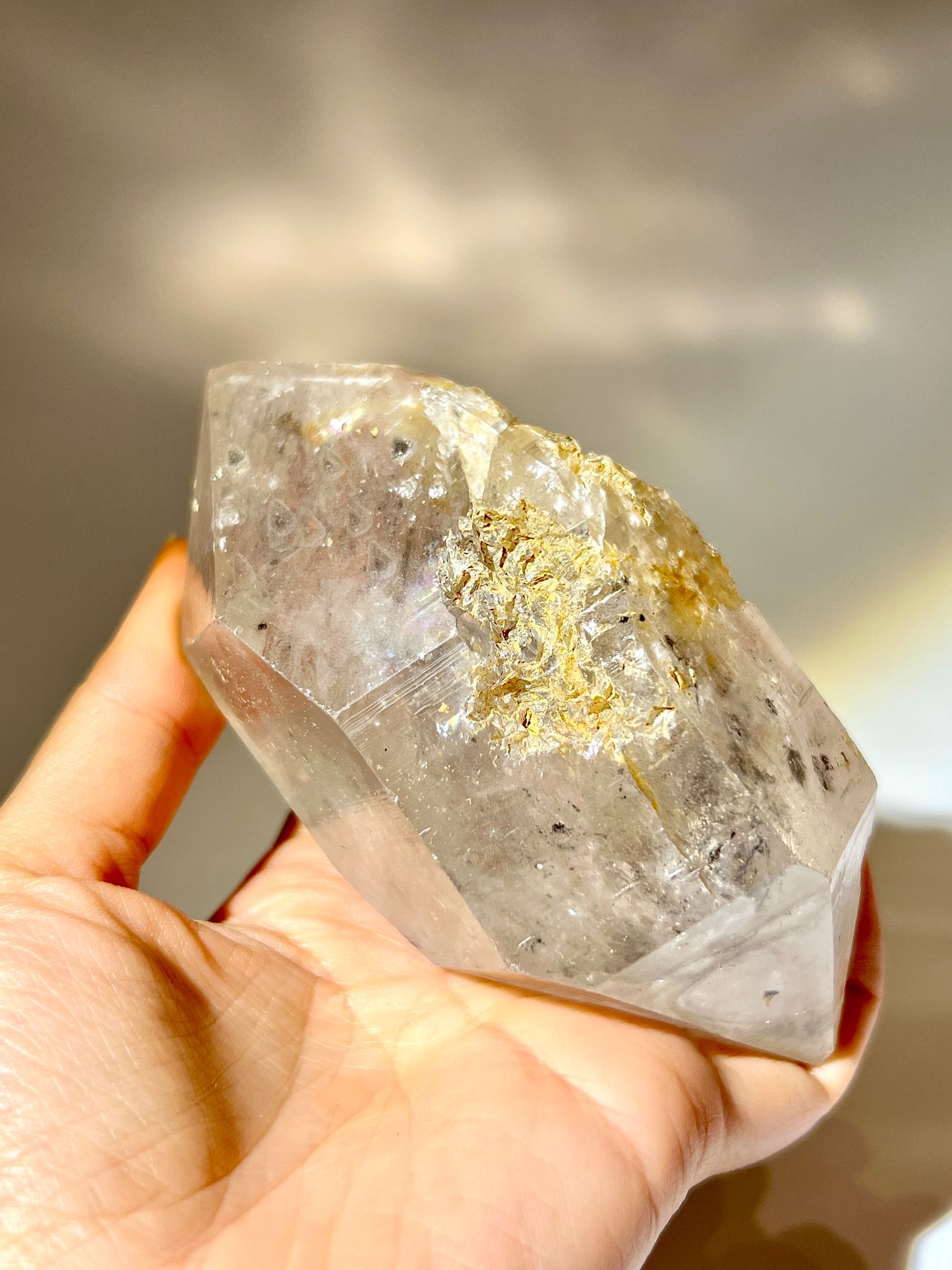 閃靈鑽 流沙閃靈鑽 閃靈鑽水晶 閃靈鑽原石 閃靈鑽能量 閃靈鑽功效 herkimer diamond