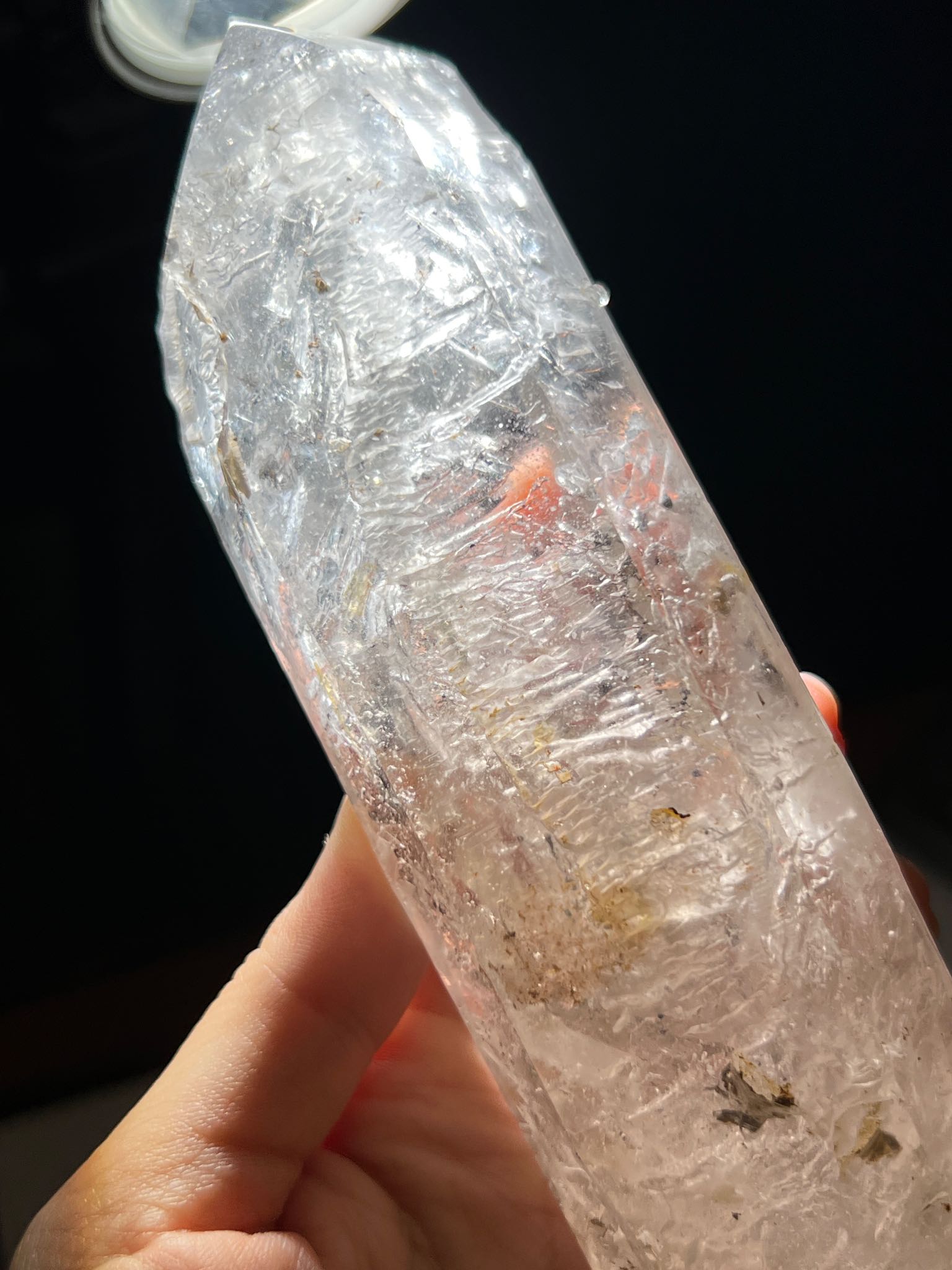 閃靈鑽 閃靈鑽原石 水晶原石 herkimer diamond 閃靈鑽水晶 namucrystal 水膽水晶 水膽閃靈鑽 water inclusion 