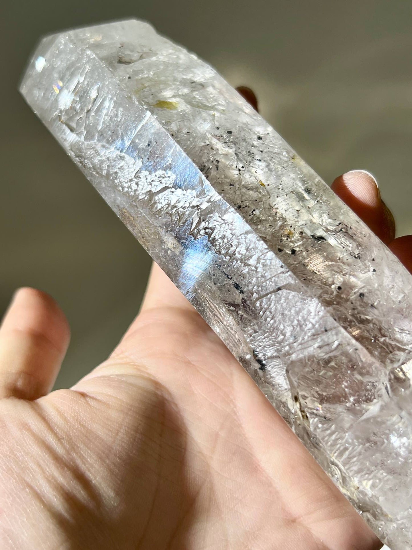 閃靈鑽 閃靈鑽原石 水晶原石 herkimer diamond 閃靈鑽水晶 namucrystal 什麼是水膽閃靈鑽 閃靈鑽產地