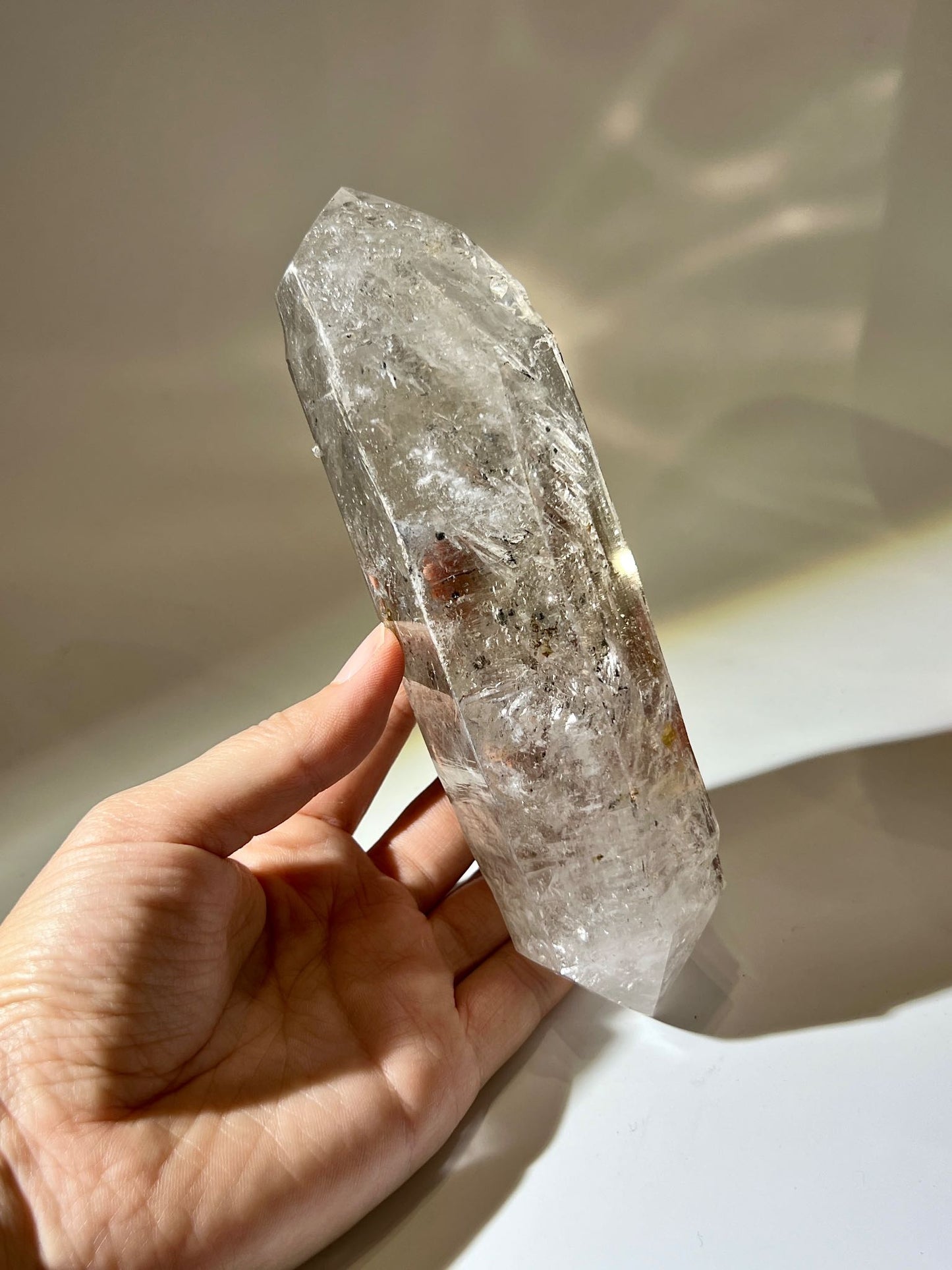 閃靈鑽 閃靈鑽原石 水晶原石 herkimer diamond 閃靈鑽水晶 namucrystal 