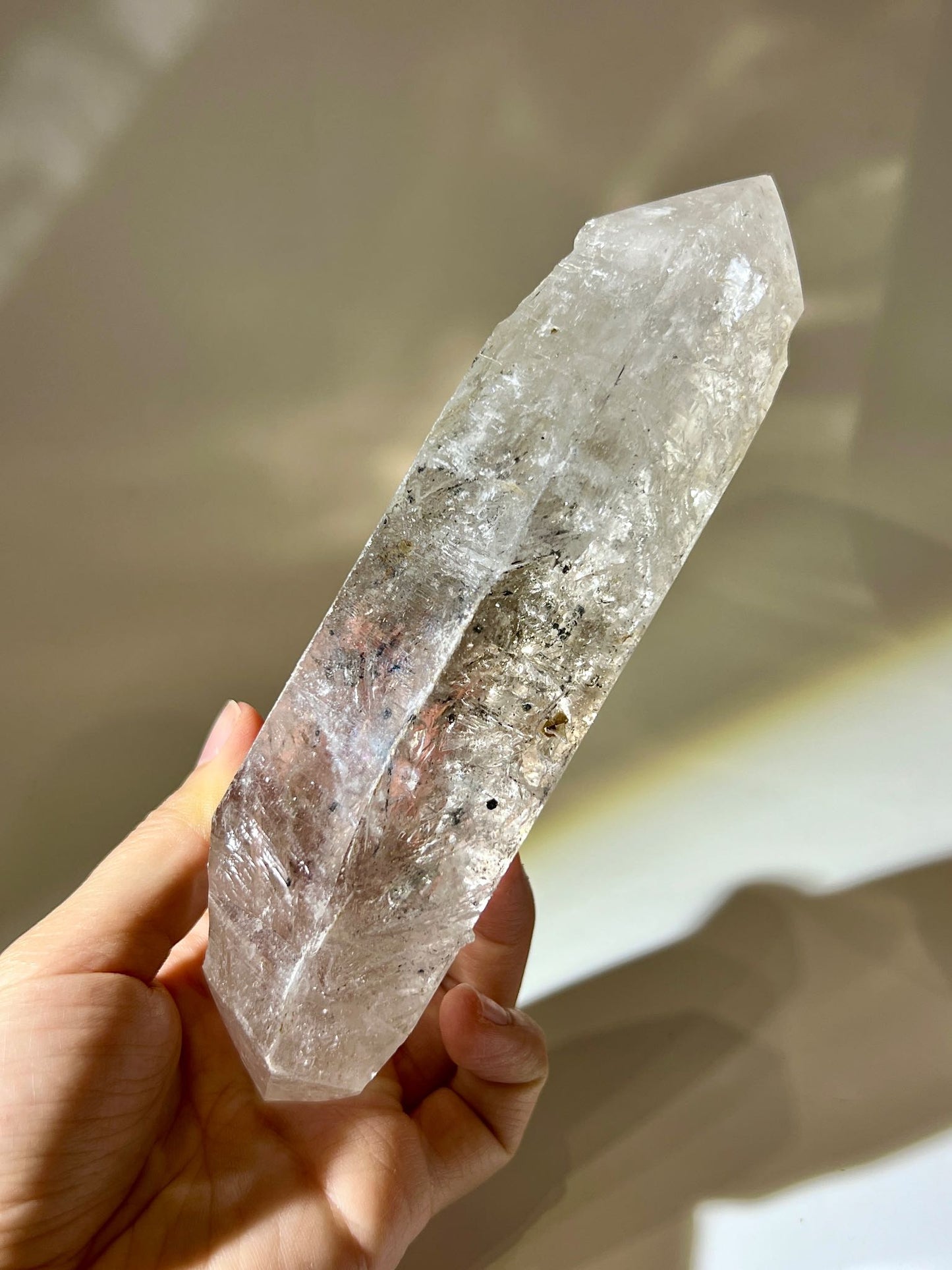 閃靈鑽 閃靈鑽原石 水晶原石 herkimer diamond 閃靈鑽水晶 namucrystal 閃靈鑽功效
