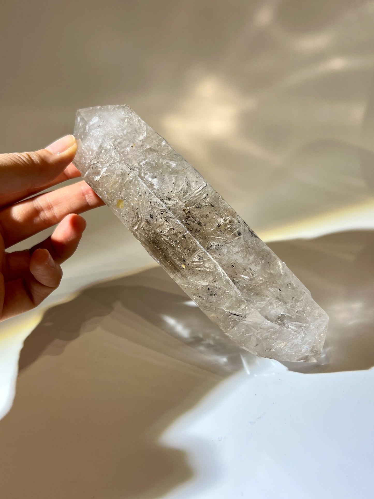 閃靈鑽 閃靈鑽原石 水晶原石 herkimer diamond 閃靈鑽水晶 namucrystal 閃靈鑽有什麼功效