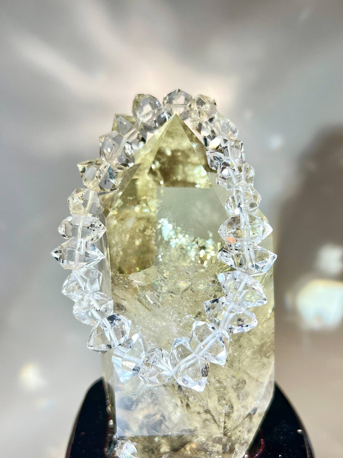 美國閃靈鑽有什麼功效 什麼是閃靈鑽 閃靈鑽有什麼產地 herkimer diamond 閃靈鑽