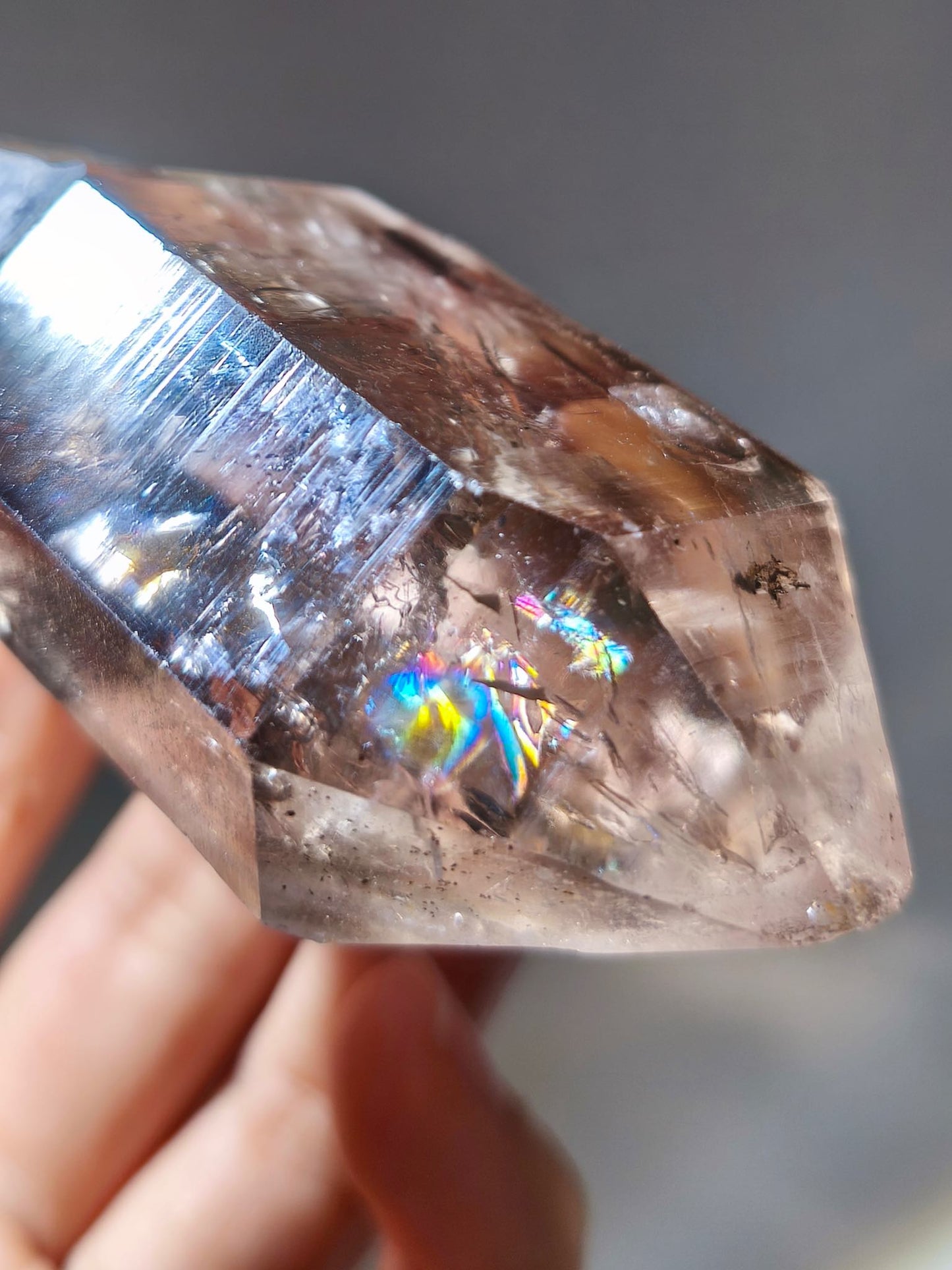 水膽水晶 流沙水晶 水膽 閃靈鑽 閃靈鑽功效 香港閃靈鑽 閃靈鑽產地 閃靈鑽淨化 閃靈鑽原石 淨化水晶 水晶原石 香港水晶店 香港水晶 herkimerdiamond 白水晶