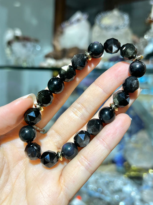 彩曜石 黑曜石