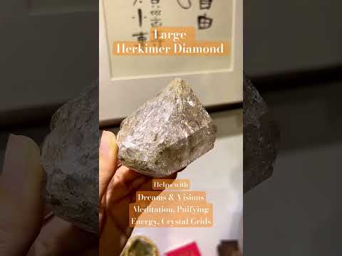 美國閃靈鑽 herkimer diamond