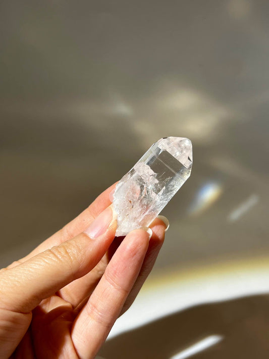 哥倫比亞雷姆利亞 水晶能量棒 水晶能量棒 白水晶 白晶柱 能量柱 淨化七輪水晶 雷姆利亞水晶
