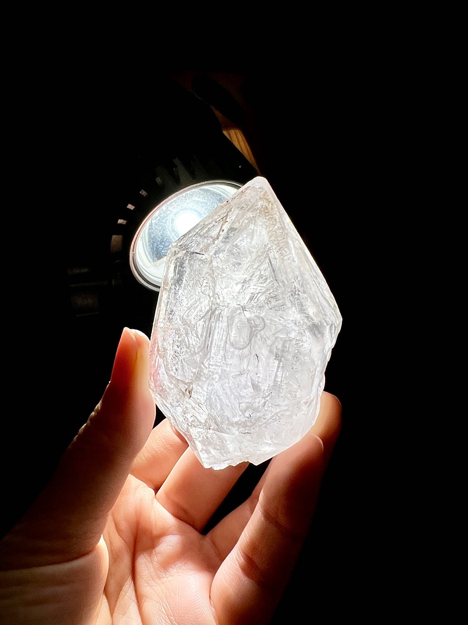 骸骨水晶 水膽水晶 骨幹水晶 skeletal quartz namucrystal 骸骨水晶淨化 大水膽