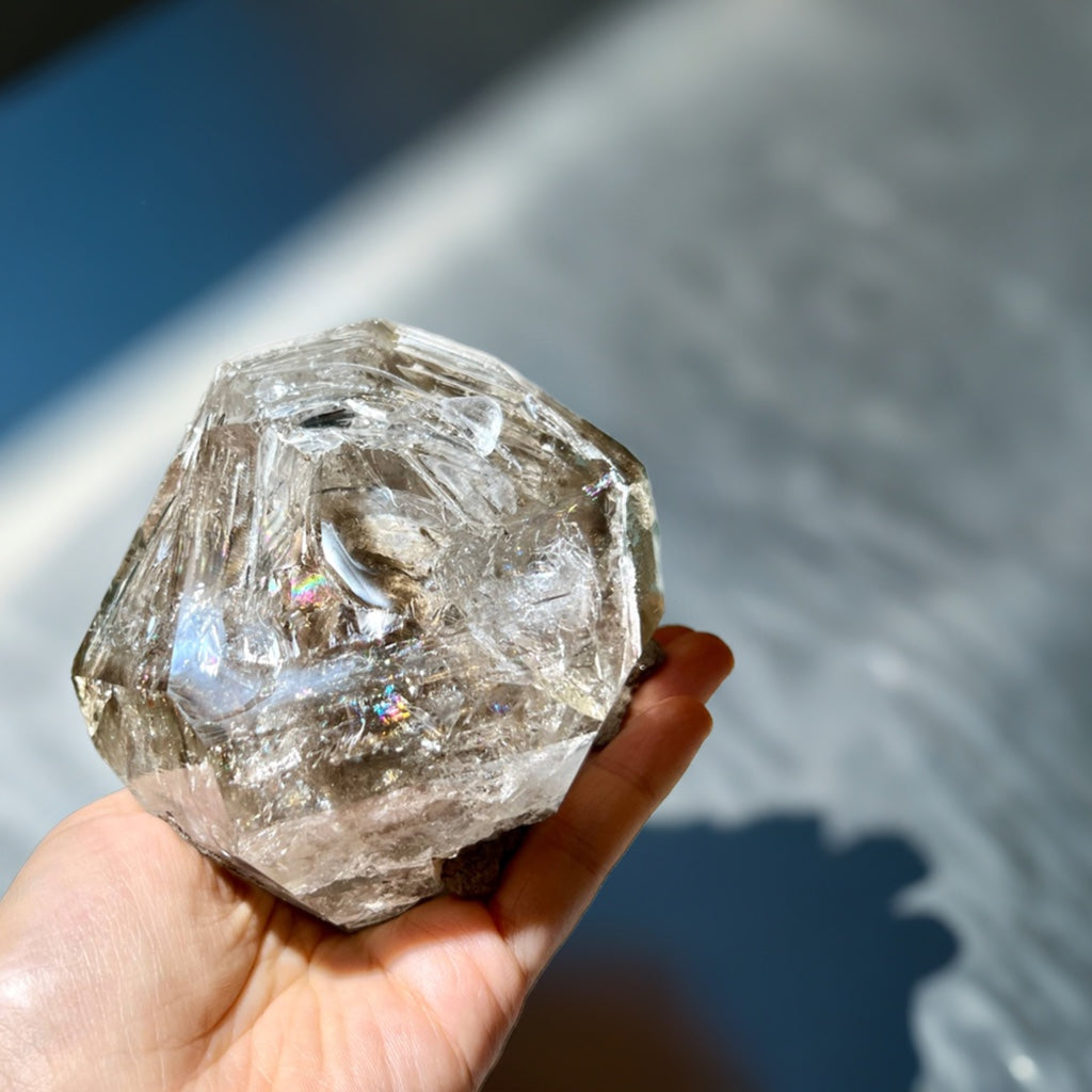 骸骨閃靈鑽 骸骨水晶 skeletal Herkimer diamond 美國閃靈鑽 赫基蒙閃靈鑽 閃靈鑽 香港閃靈鑽 白水晶 白晶 水晶 天然水晶 南無水晶 namucrystal herkimerdiamond