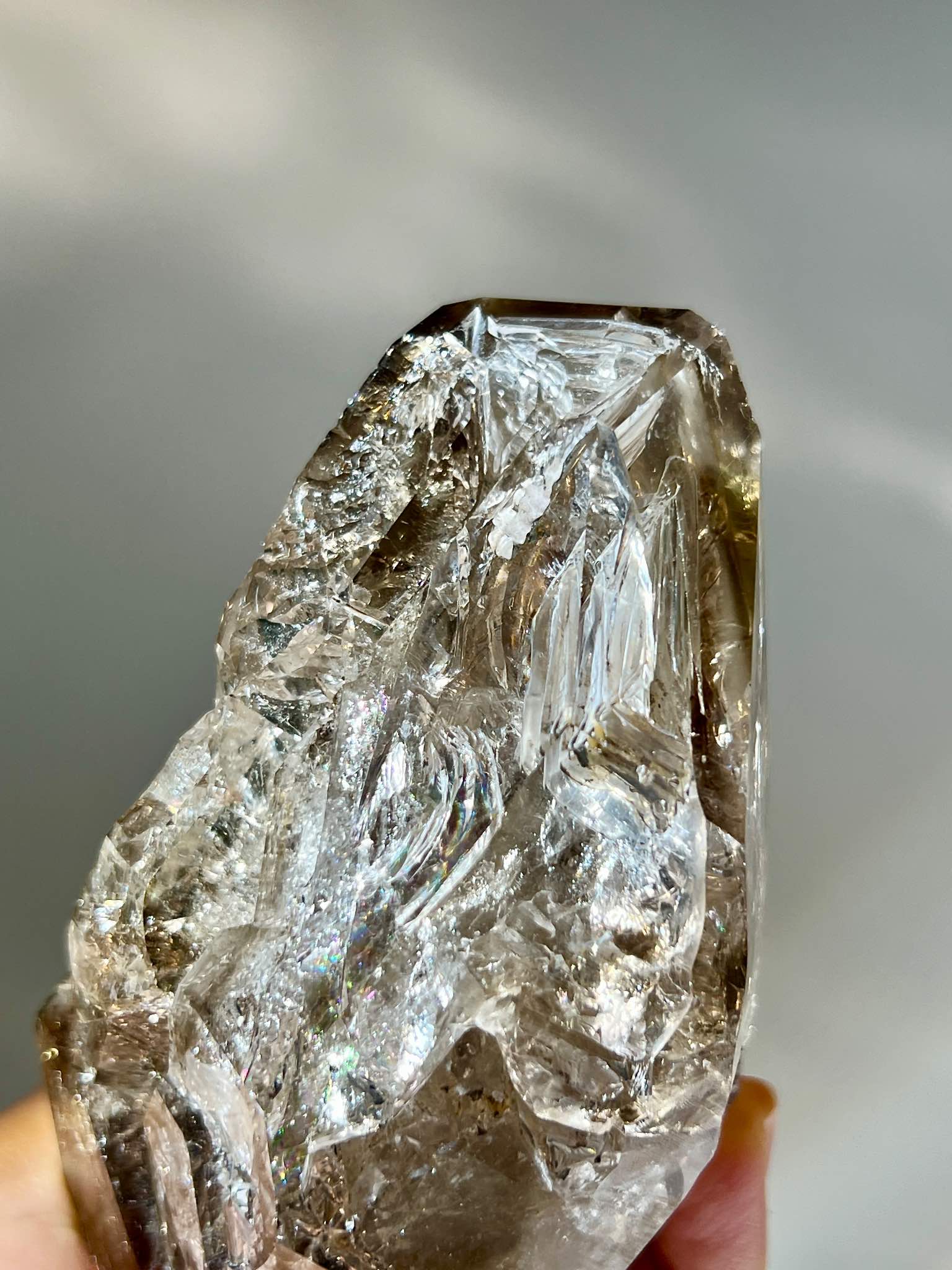 骸骨閃靈鑽 骸骨水晶 skeletal Herkimer diamond 美國閃靈鑽 赫基蒙閃靈鑽 閃靈鑽 香港閃靈鑽 白水晶 白晶 水晶 天然水晶 南無水晶 namucrystal 骨幹水晶 骨幹閃靈鑽 雙尖閃靈鑽