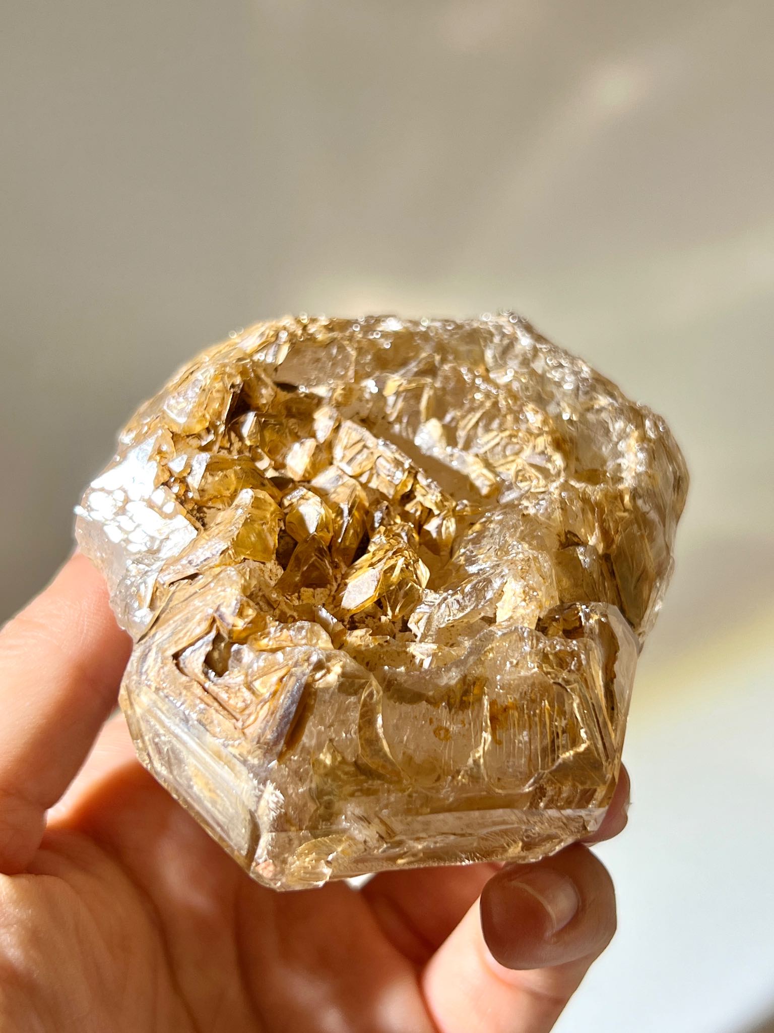 骸骨水晶 骸骨閃靈鑽 skeletal quartz 骸骨骨幹 黃泥水晶 namucrystal 淨化水晶