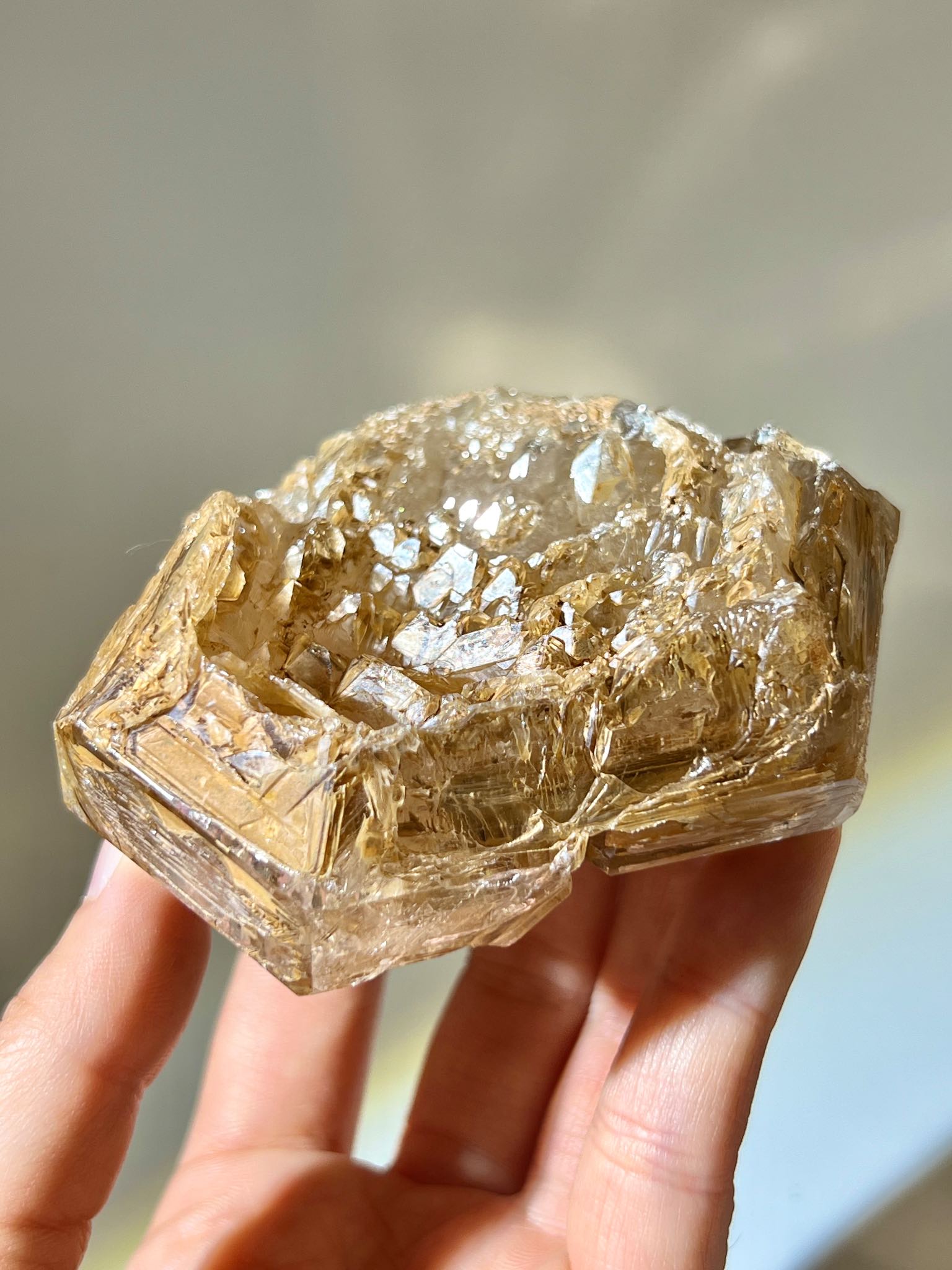 骸骨水晶 骸骨閃靈鑽 skeletal quartz 骸骨骨幹 黃泥水晶 namucrystal 淨化水晶