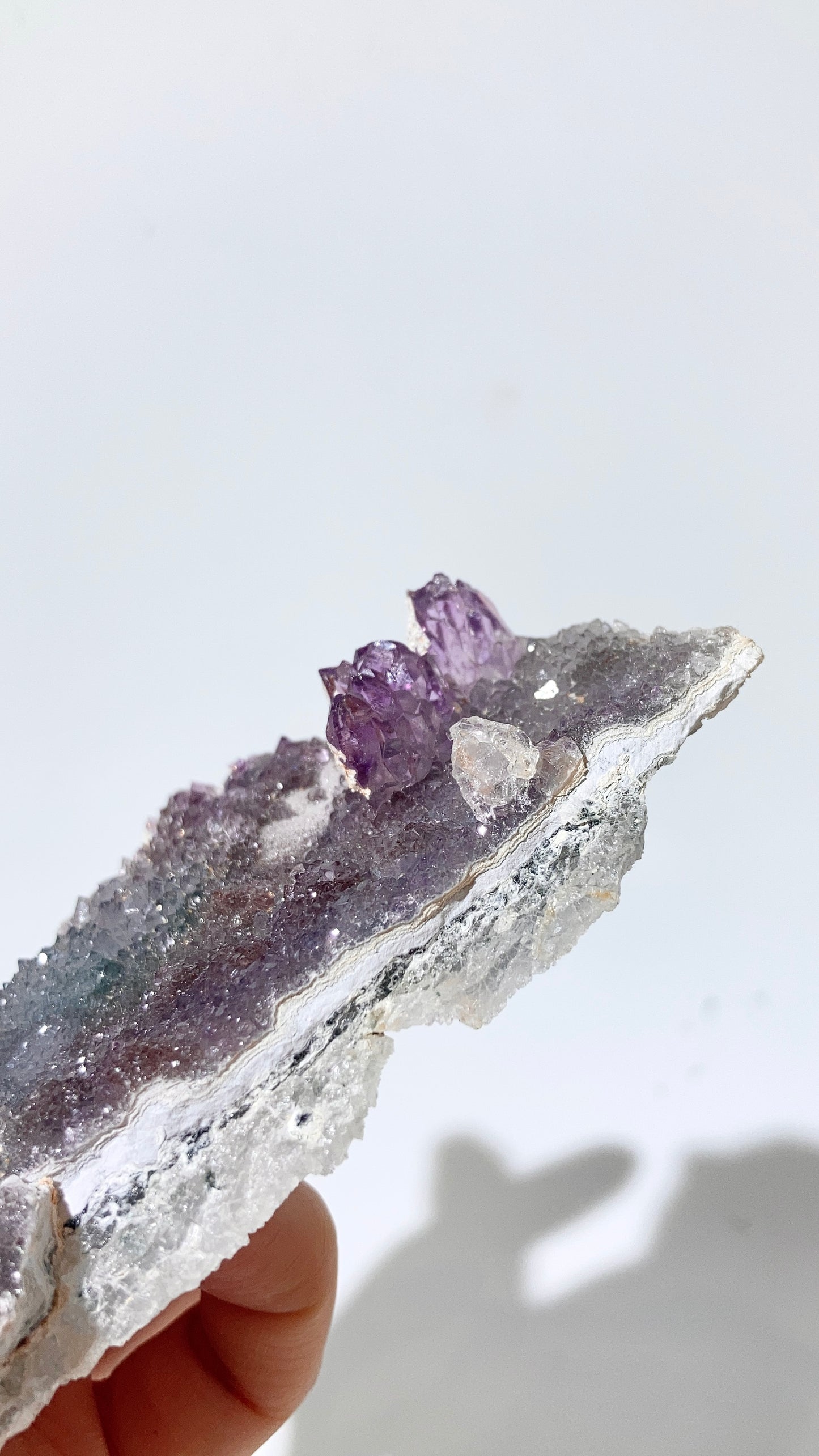 異象紫水晶 (有紫晶花)