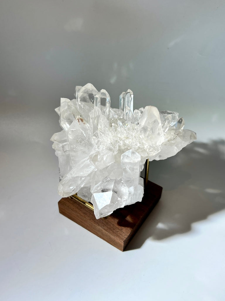 巴西白晶簇縫合水晶