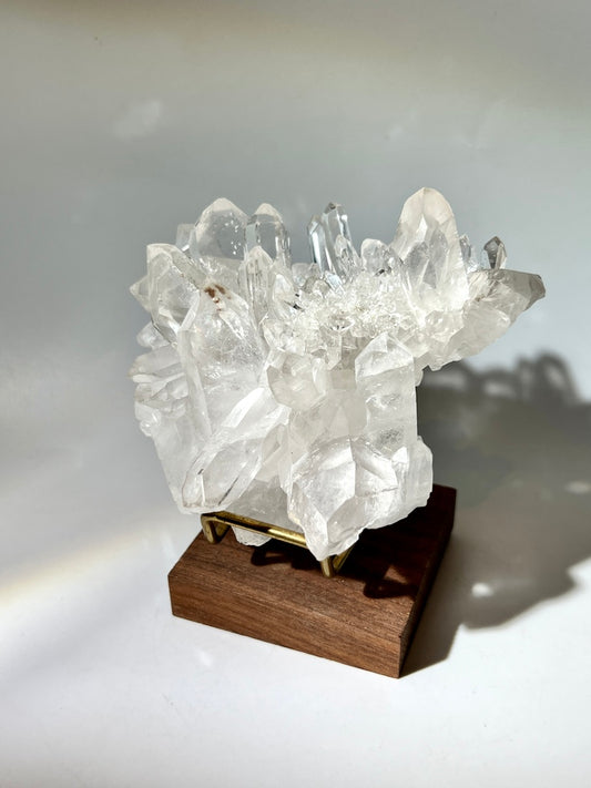 巴西白晶簇縫合水晶