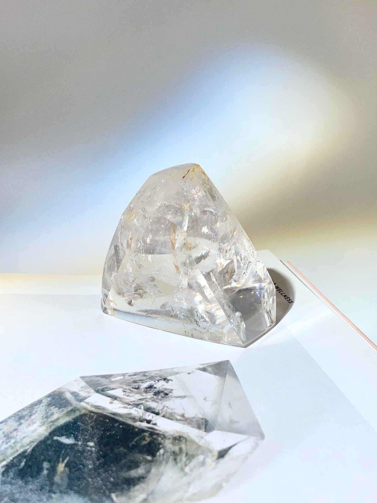 切角白水晶