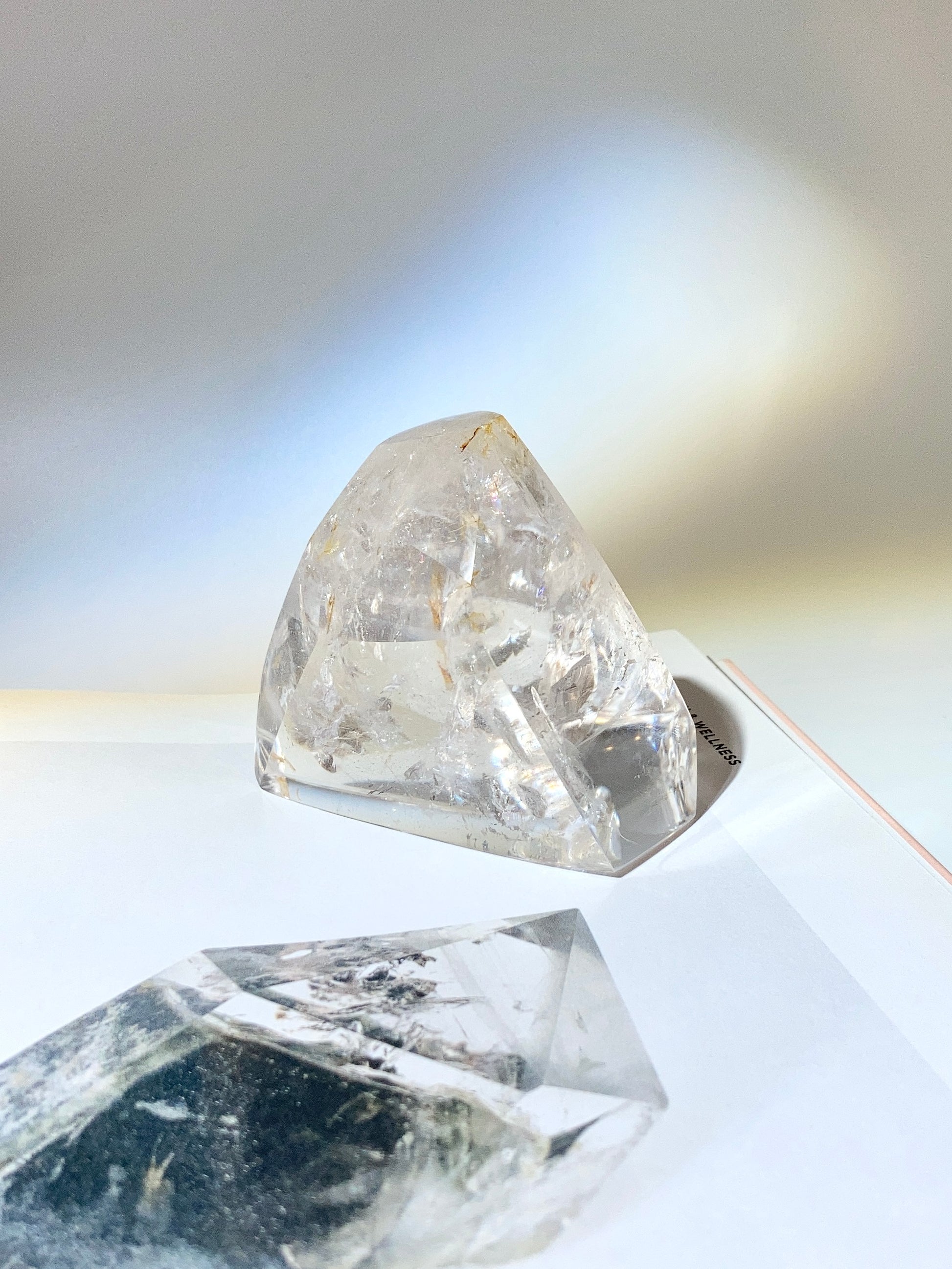 切角白水晶
