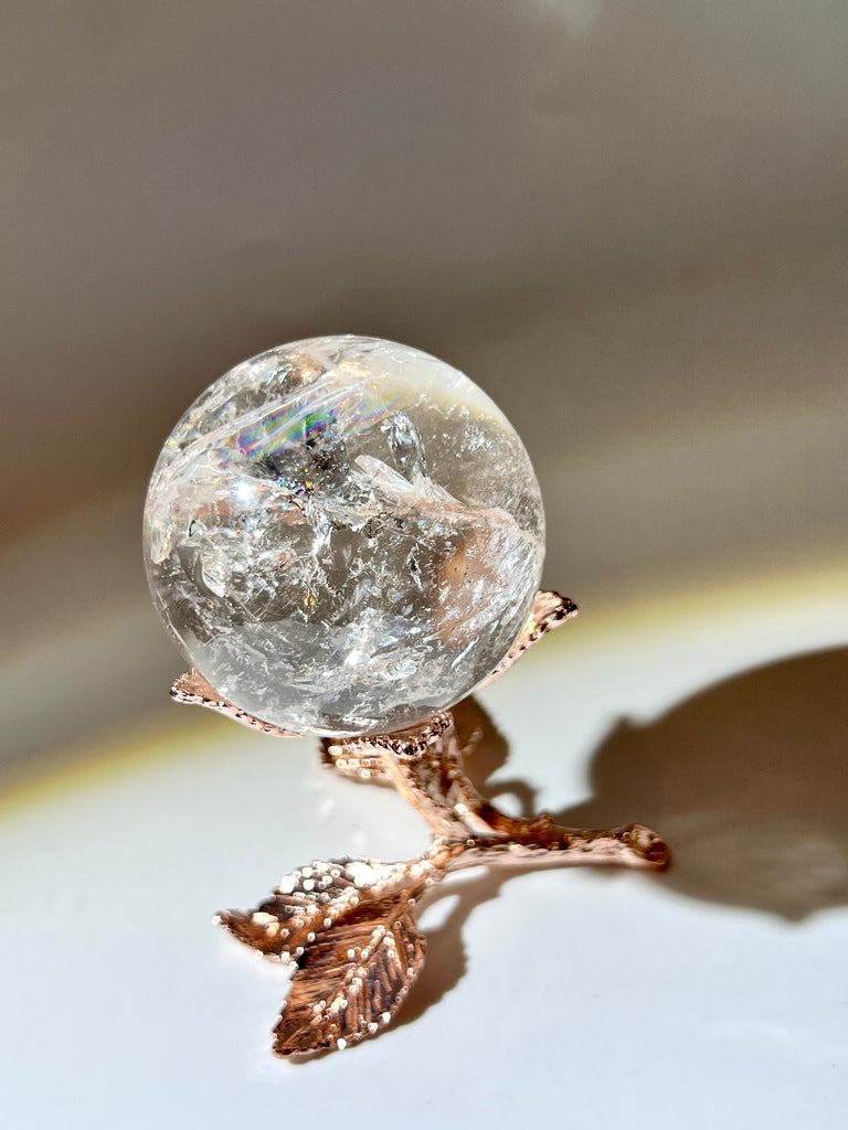 白水晶球 彩虹球 水晶球 白晶球 水晶球功效 白水晶淨化 