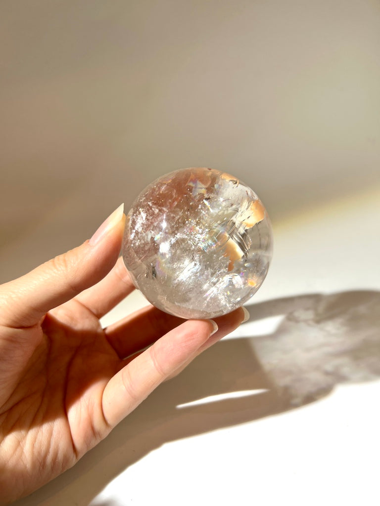 白水晶球 彩虹 水晶球 運程 工作 人緣 晶球